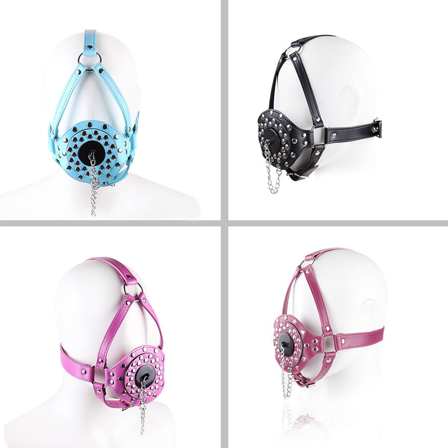 Fetish Funnel Mouth Gag BDSM Bondage Set Slave Oral Fixation Mouth Stuffed SM Adult Game Sex Toys For Women Men Toys For Adults