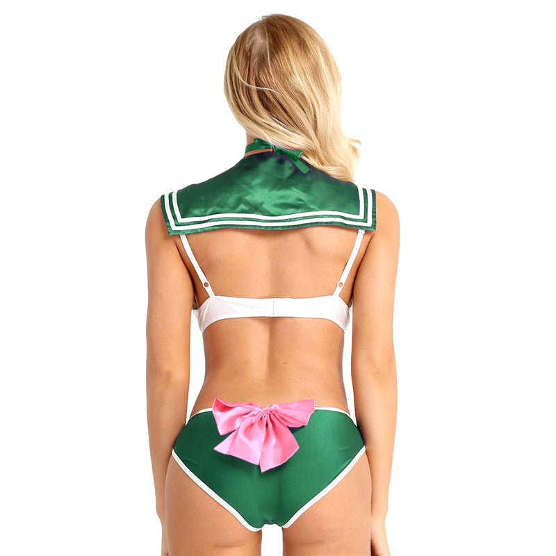 Sexy Anime Sailor Moon Cosplay Costumes Bikini Set Party Bra And Shorts Set Game Uniforms Halloween Costumes for Women