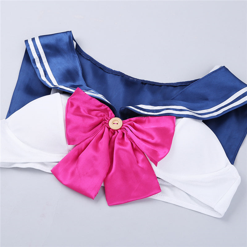 Sexy Anime Sailor Moon Cosplay Costumes Bikini Set Party Bra And Shorts Set Game Uniforms Halloween Costumes for Women