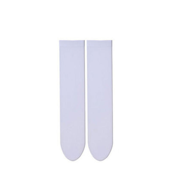 Women Girls Fashion Opaque Over Knee Thigh High Elastic Sexy Stockings Over the knee