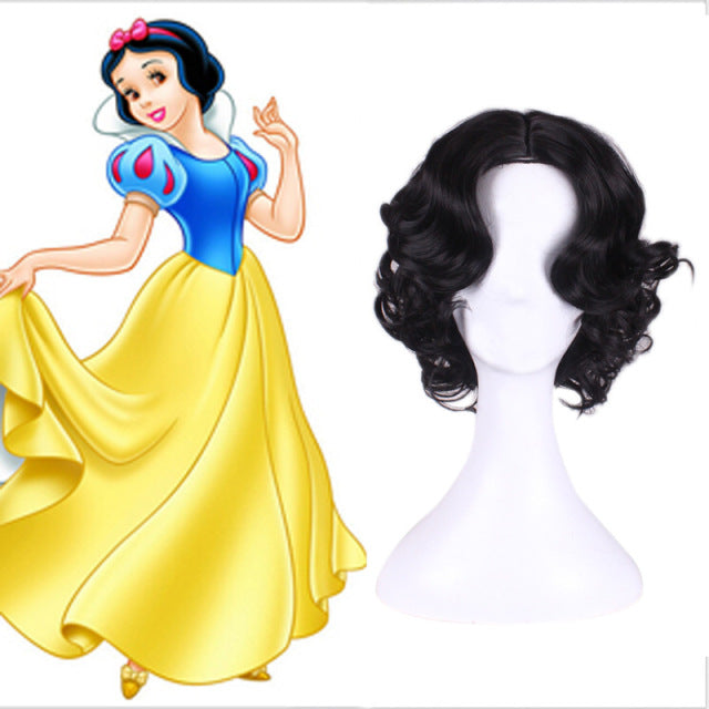 SNAILIFY Sexy Lingeries Snow White Cosplay Women Game Role Play Snowwhite Wig Halloween Costume Adult Carnival Party Fancy Dress