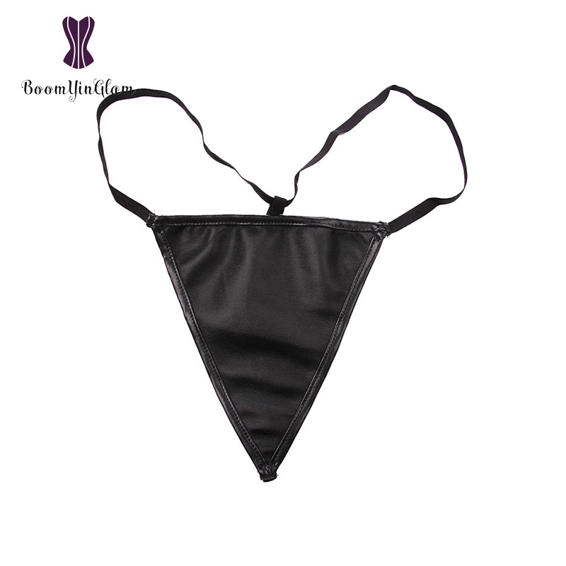 Plus Size Faux Leather Women Overbust Lace-up Boned Bridal Corset Bustier Lingerie Brocade Top