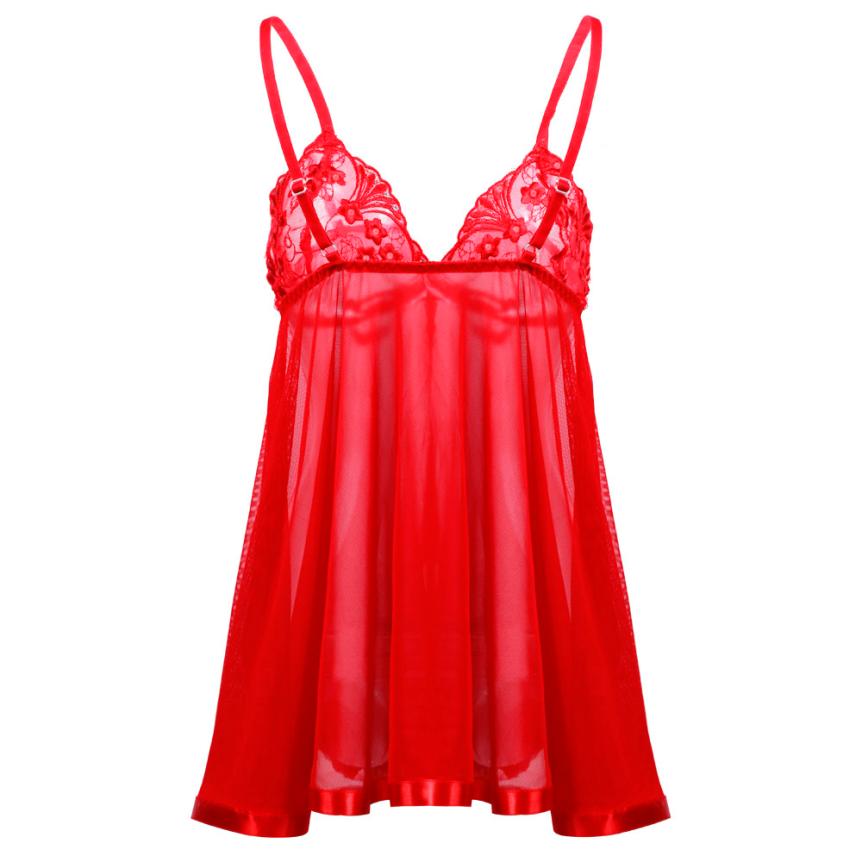 Comeondear Women Nightie Sexy Lingerie Babydolls Plus Size 8XL Clothes Embroidery Erotic Underwear Hot Sequins Sexy Sleepwear