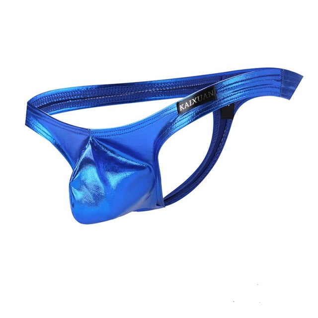 Sexy Men Imitation Leather Thongs Men Erotic Gay Man Underpants Mens G Strings Mens Underwear Male Sexy Tangas