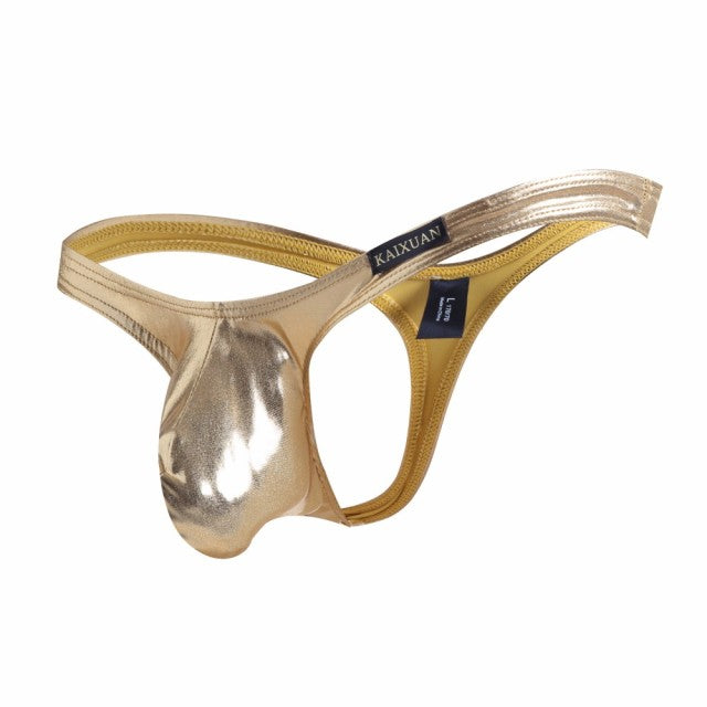 Sexy Men Imitation Leather Thongs Men Erotic Gay Man Underpants Mens G Strings Mens Underwear Male Sexy Tangas