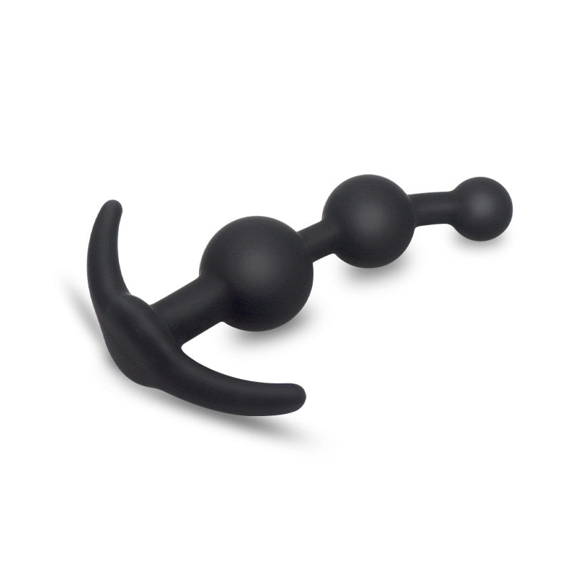 Outgoing Anal Plug For Beginner Silicone Prostate Massager Anal Beads Sex Toys For Woman Slave Anal Extender Erotic Goods