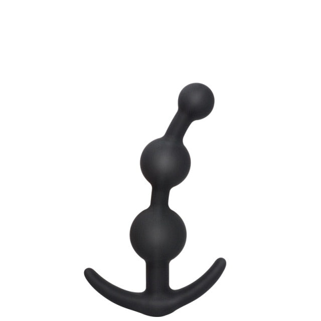 Outgoing Anal Plug For Beginner Silicone Prostate Massager Anal Beads Sex Toys For Woman Slave Anal Extender Erotic Goods