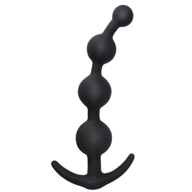 Outgoing Anal Plug For Beginner Silicone Prostate Massager Anal Beads Sex Toys For Woman Slave Anal Extender Erotic Goods