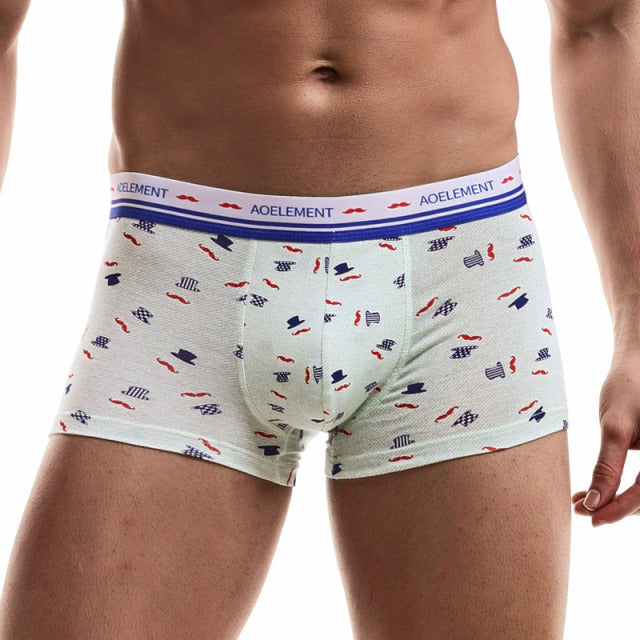 EXILIENS Boxer Men Underwear Mens Boxers Hombre Male Bokserki Modal Calzoncillo Cueca Masculina Boxershorts