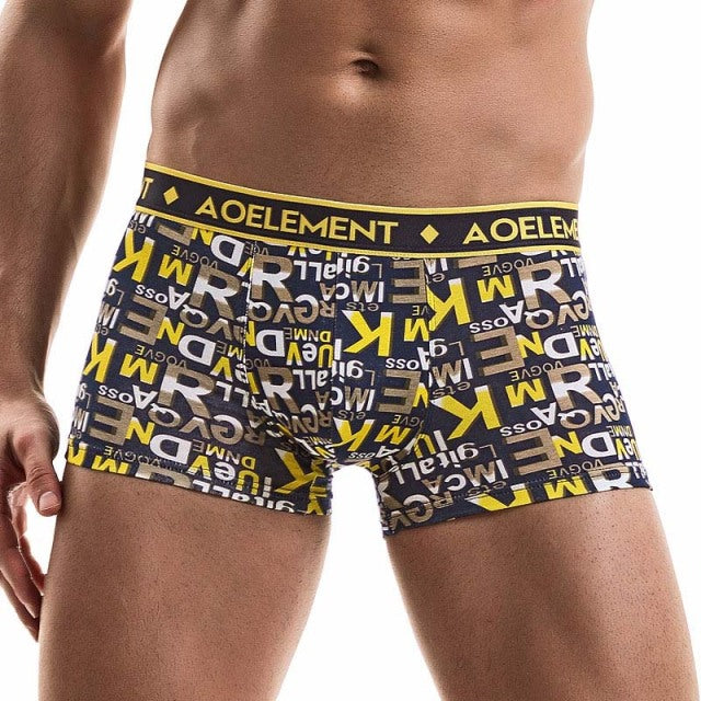 EXILIENS Boxer Men Underwear Mens Boxers Hombre Male Bokserki Modal Calzoncillo Cueca Masculina Boxershorts