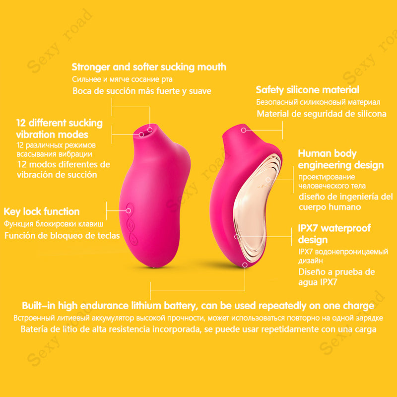 lelo sona 2 cruise suction vibrator g spot clitoris stimulation orgasm  nipple sucker High-end vibrator adult sex toys for woman