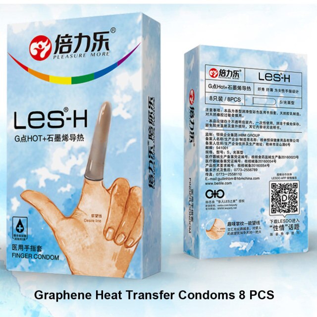 Beilile 8Pcs Finger Condoms For Men/Women Healthy Sleeve for Finger Ultra Thin G-Spot Condom For Lesbian Handjob Sex Products