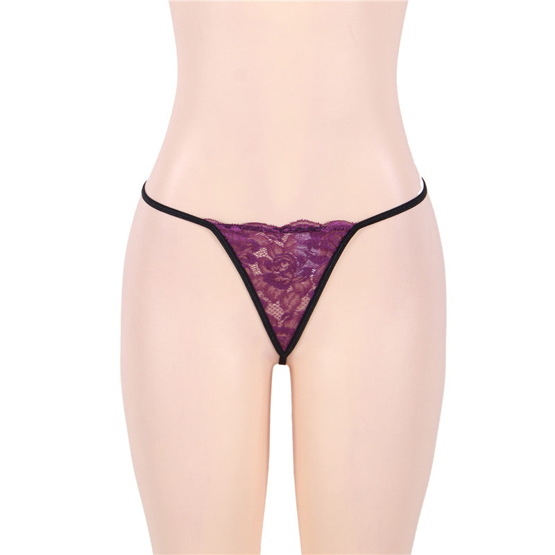 Comeodear Babydoll Sexy Plus Size Lace Sexy Outfit Backless Open Back Hollow Out Deluxe Satin Nuisette Erotic Underwear