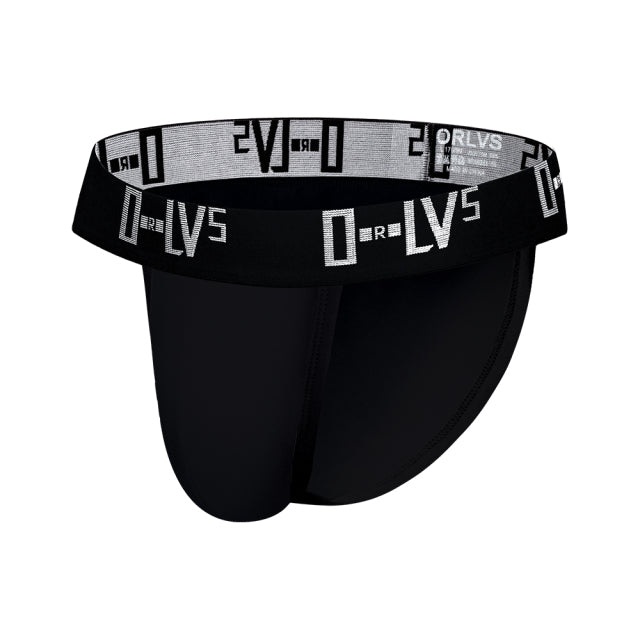 ORLVS Men Underwear Men Sexy Briefs Jockstrap Pouch  Cuecas Man Cotton Panties  Thongsmen bikini Underpants Gay Slip Homme