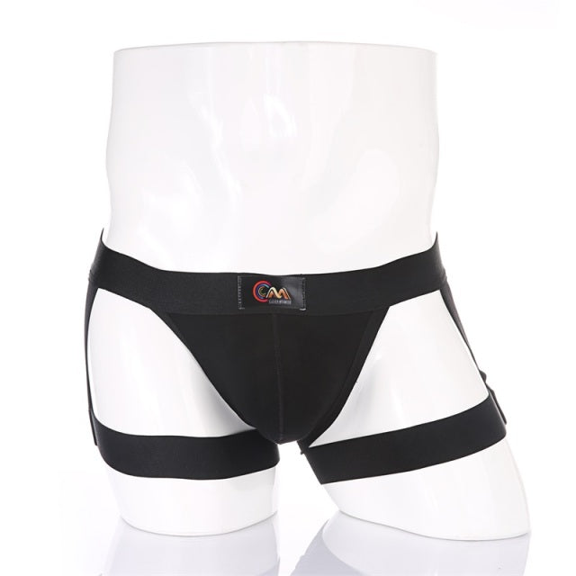 Thong Bikini Men Sexy Underwear Leg Harness Belt Strap Panties T-back Bulge Pouch Briefs Underpants Jockstrap hombre Costume