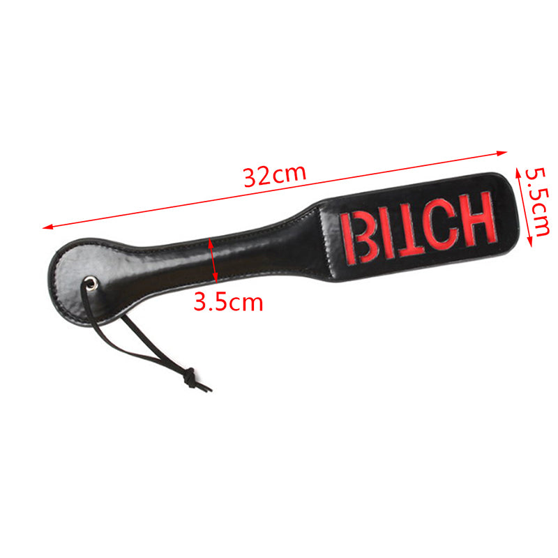 Slave Love Slut SM Flog Spank Paddle Beat Submissive Slave BDSM Pink Kinky Fetish Whip Sluts Paddles Adult Sex Toys Bondage Set