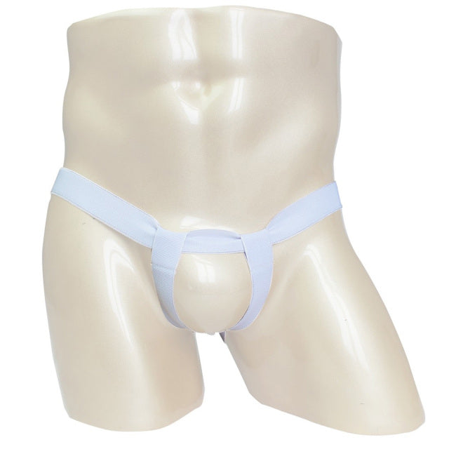 Porno Lingerie Men Sexy Bandage G-string Underwear with Slidable Penis Hole Sissy Tangas Underpant Open Crotch Jockstrap Panties