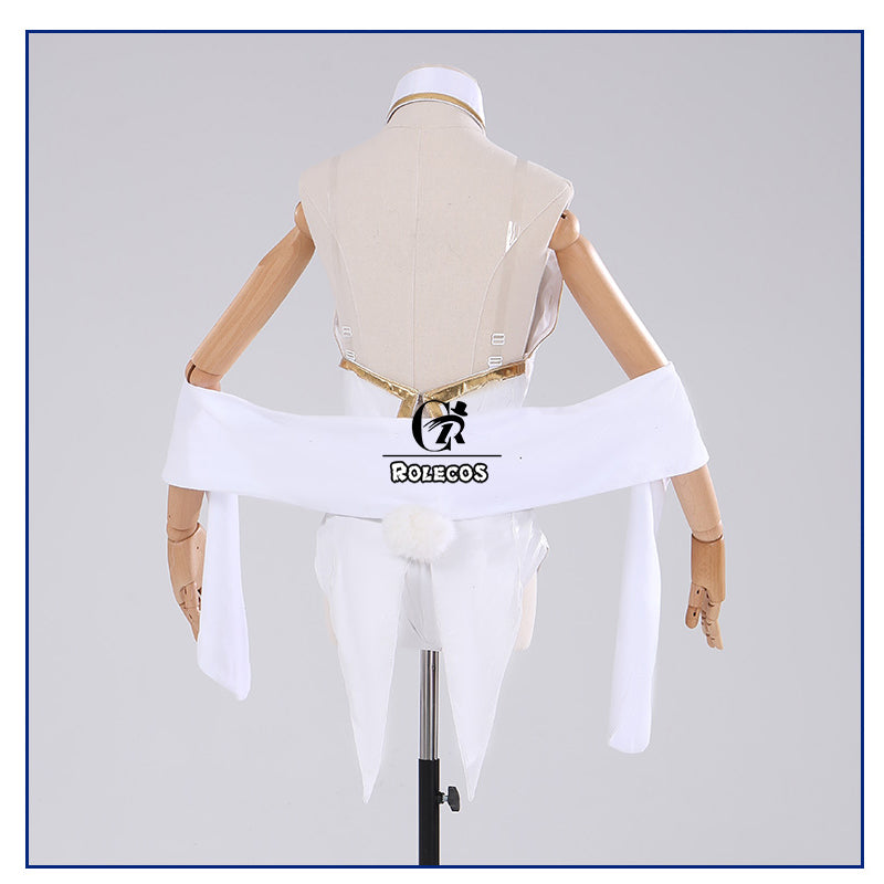 ROLECOS Fate Arutoria Pendoragon Cosplay Costume Jumpsuit FGO Saber Women Sexy Bunny Girl Costume FGO Cosplay