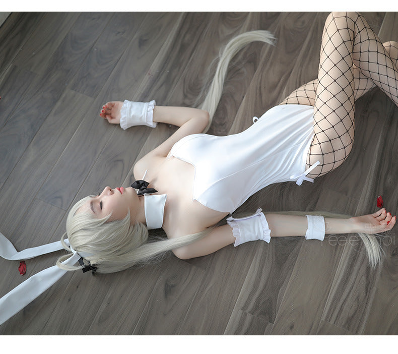 Sweet Bunny Girl Rabbit Costume Sexy Bunny Costume Corset Romper Bodysuit Halloween Cosplay Fancy Dress sexy costume