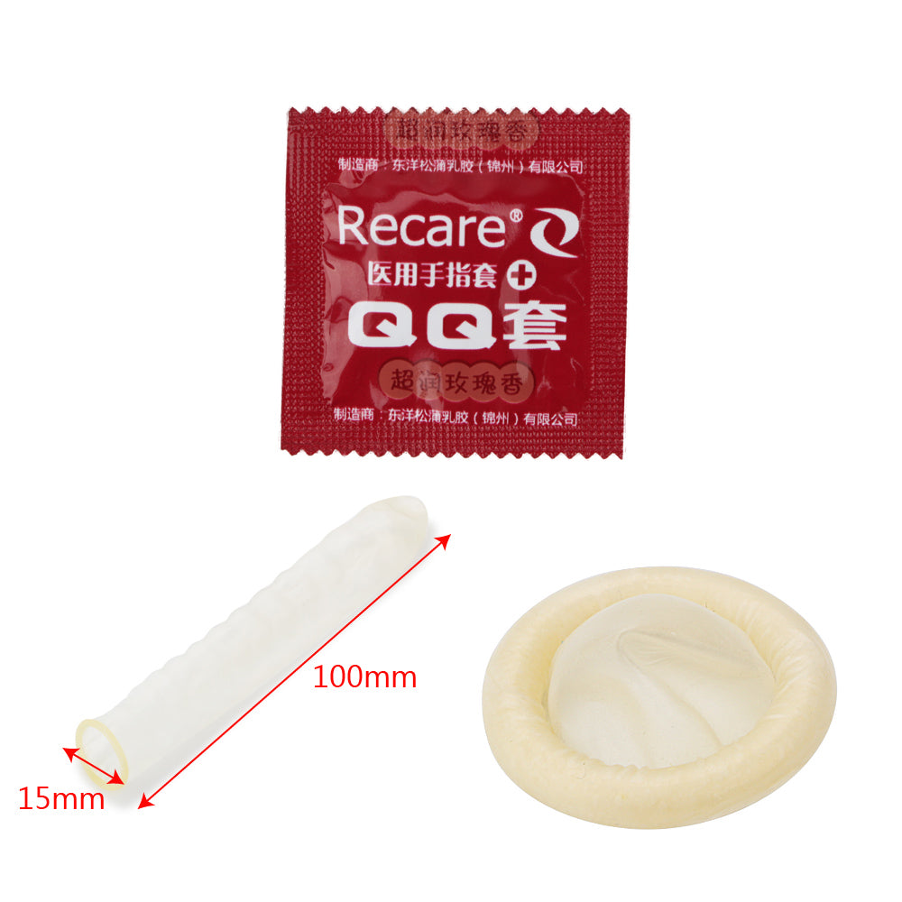 10 Piece/set Finger Sleeves Female Masturbation Latex Condoms Flirt Vagina Stimulation Adult Products Sex Toys for Women by VATINE Global StFinger Sleeves Female Masturbation Latex Condoms Flirt Vagina Stimulation