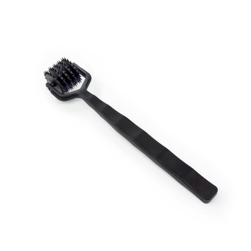 New Prick 5 Row Spiked Wartenberg Pinwheel ,Pin-pricking Ensation Wheel Roller BDSM Torture Tool ,Sex Toys for Couple