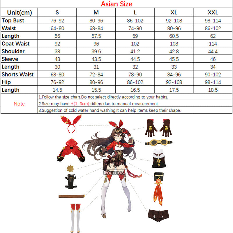 ROLECOS Game Genshin Impact Amber Cosplay Costume Amber Cosplay Costume Women Red Comtume Halloween Top Pant Uniform Full Set