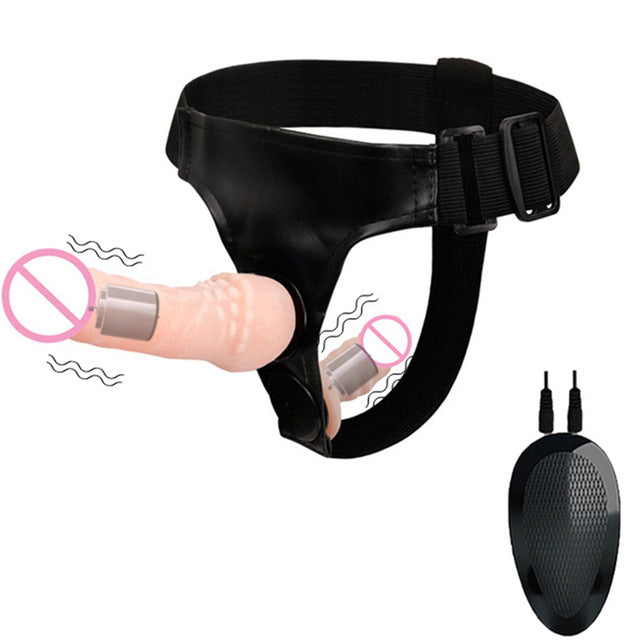 Double Penis Realistic Dildos Strapon Ultra Elastic Harness Belt Strap On Big Dildo Vibrator Adult Sex Toys For Woman Lesbian
