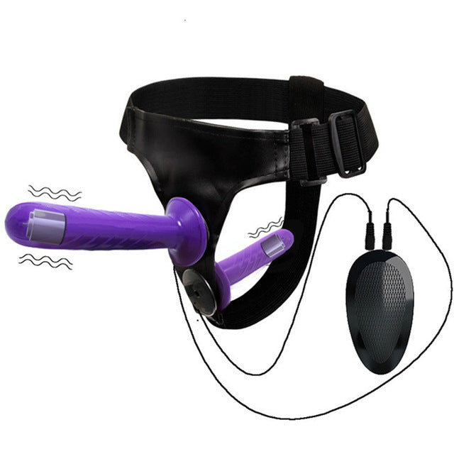 Double Penis Realistic Dildos Strapon Ultra Elastic Harness Belt Strap On Big Dildo Vibrator Adult Sex Toys For Woman Lesbian