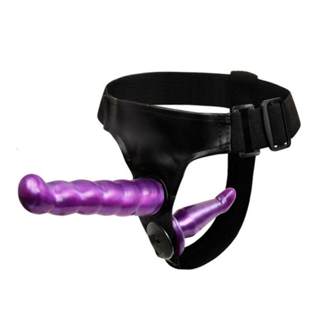 Double Penis Realistic Dildos Strapon Ultra Elastic Harness Belt Strap On Big Dildo Vibrator Adult Sex Toys For Woman Lesbian