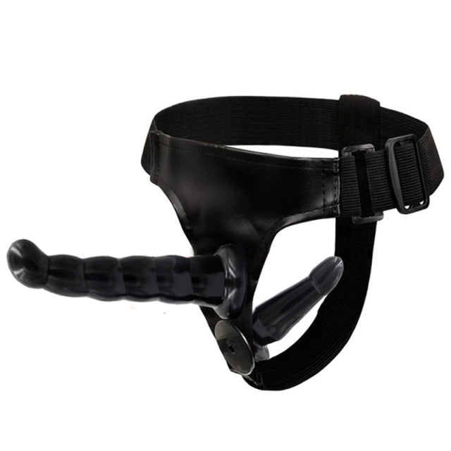 Double Penis Realistic Dildos Strapon Ultra Elastic Harness Belt Strap On Big Dildo Vibrator Adult Sex Toys For Woman Lesbian