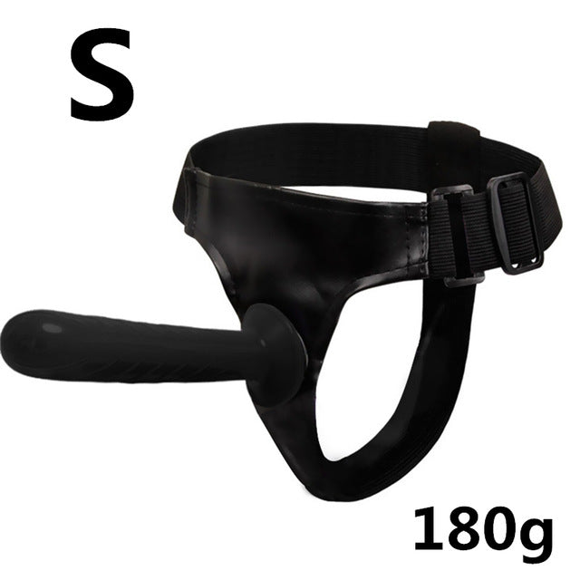 Double Penis Realistic Dildos Strapon Ultra Elastic Harness Belt Strap On Big Dildo Vibrator Adult Sex Toys For Woman Lesbian