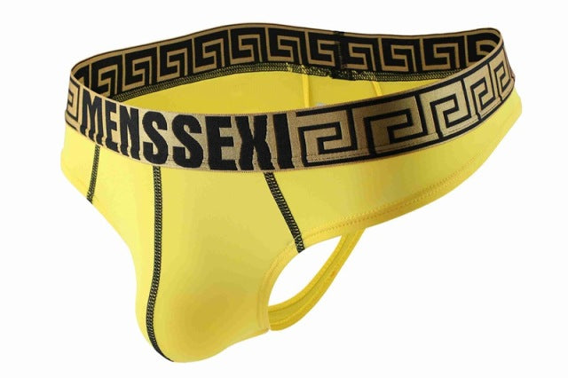 Sexy G-String Low-Rise Nylon Panties Briefs for Men Sexy Thongs Breathable Underwear Male  Lingerie Men Seamless Underpants