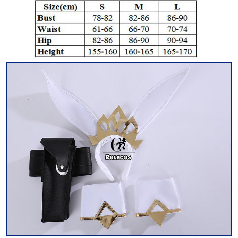 ROLECOS Fate Arutoria Pendoragon Cosplay Costume Jumpsuit FGO Saber Women Sexy Bunny Girl Costume FGO Cosplay
