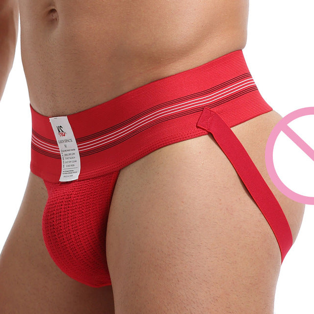 Jockstrap Gay Mens Thong Underwear String Homme Sexy Men Underwear open Thong And G Strings Cotton Gay tanga hombre Sexy