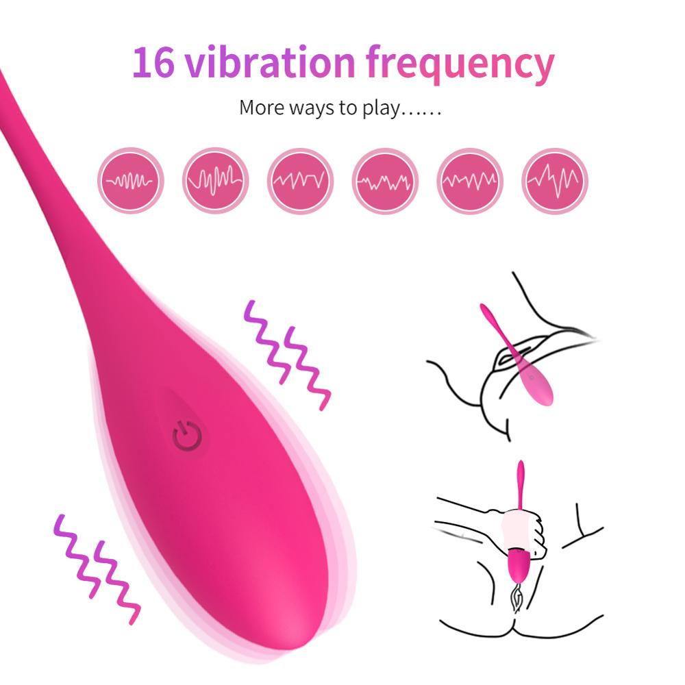 Wireless  APP Control Vibrating Egg Vibrator Wearable Panties Vibrators G Spot Stimulator Vaginal Kegel Ball Sex Toy For Women
