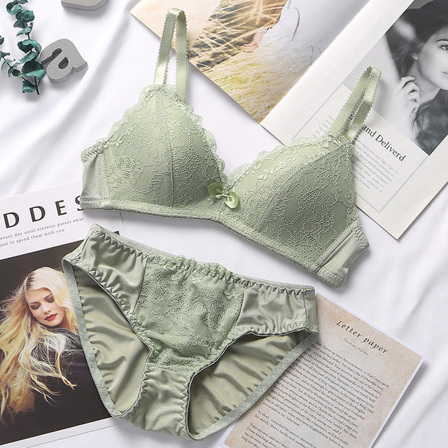Women Lace Bra Sets Seamless Underwear