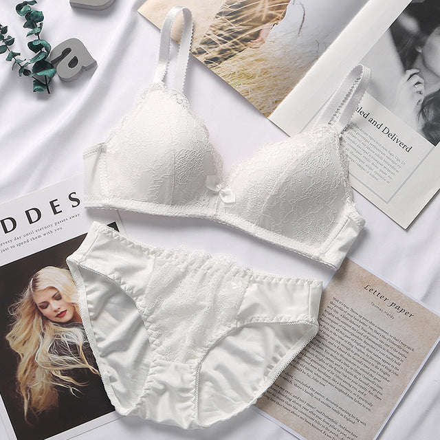 Women Lace Bra Sets Seamless Underwear