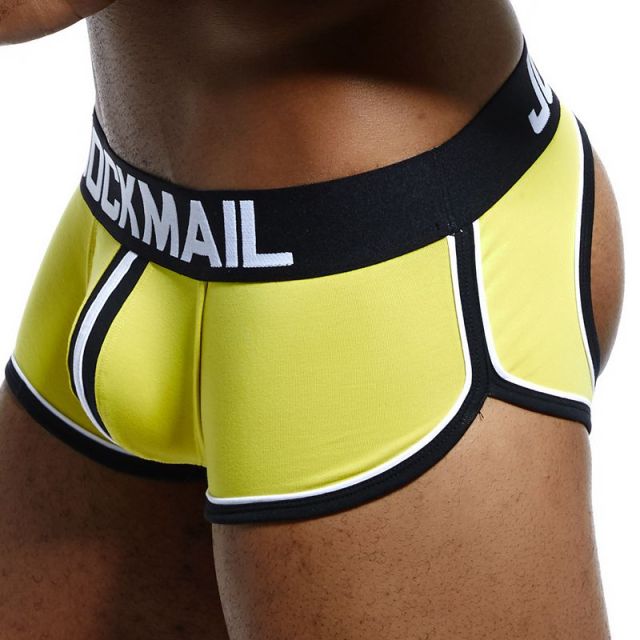 JOCKMAIL Gay Underwear Men Boxer Backless Jockstrap String Homme Slip Sexy Erotic Homens Mens Thongs And G Strings Cueca