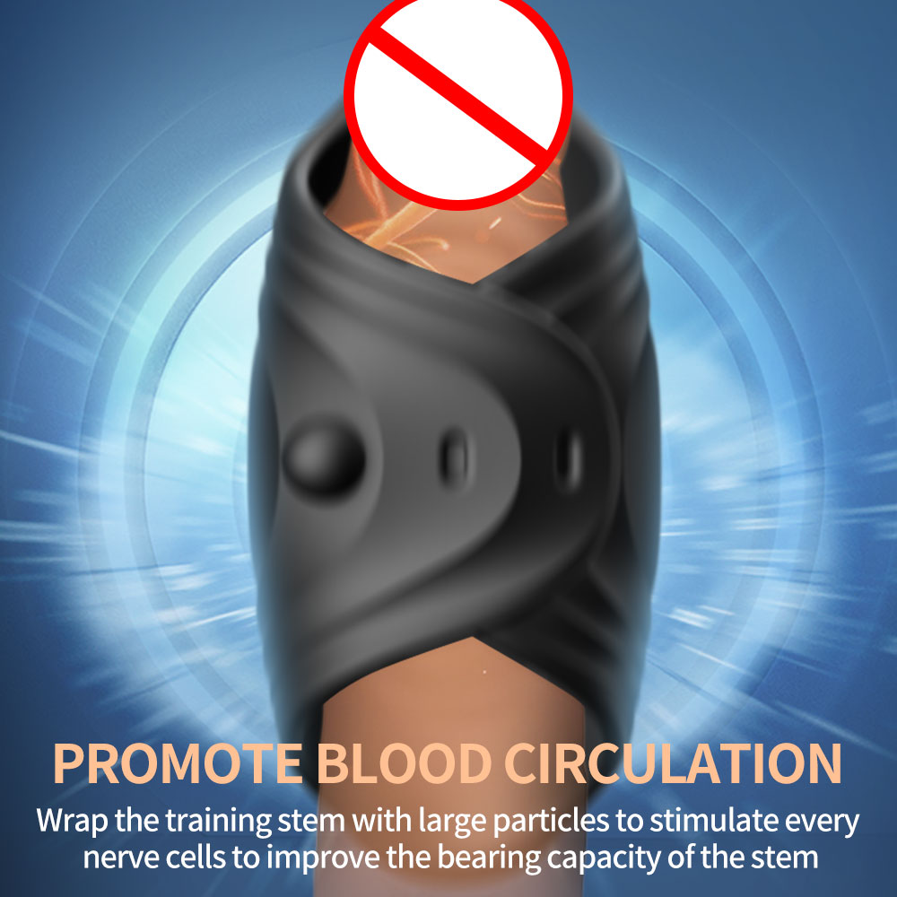 Male Masturbator Adjustable Vibrator Penis Trainer Glans Stimulate Sex Toys For Men Pussy Vibration Beginer Delay Erotic Sex Toy