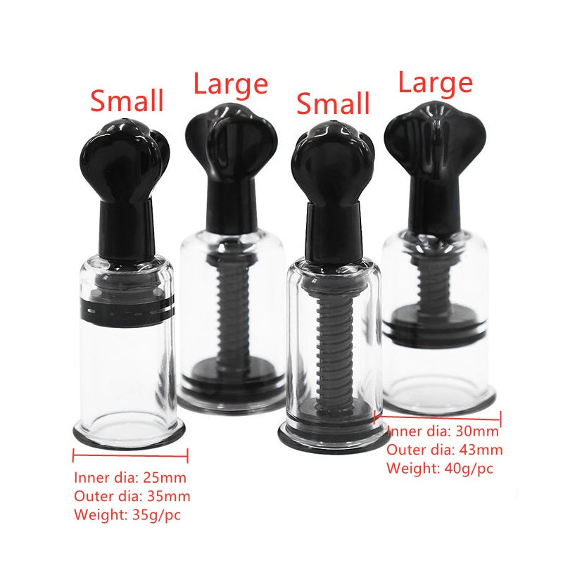Adjustable Nipple clips clamps breast Enlargement pump Bondage Restraint Accessory BDSM Torture play Fetish women sex toy