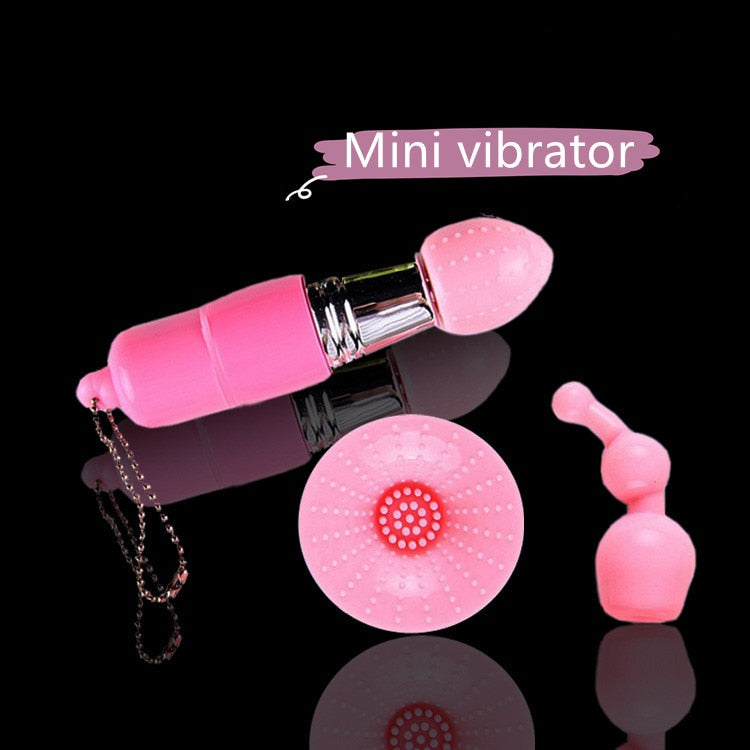 Sex Toy Tongue Vibrators  three-piece gourd mini AV rod vibration Massage Oral Licking Clitoris Stimulator Sex Toys For Woman