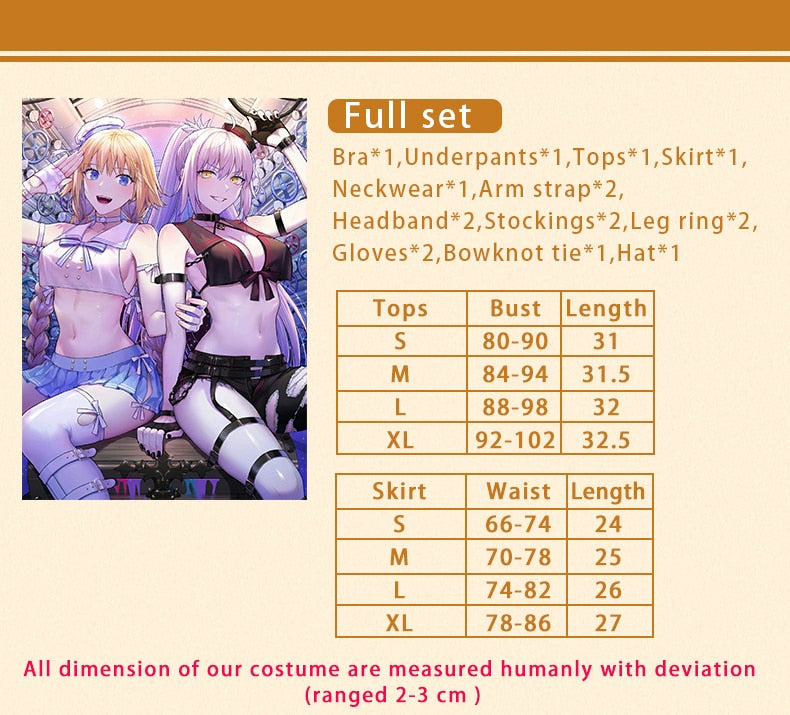 UWOWO Game Fate Grand Order/FGO Imaginary Scramble Jeanne Arc Cosplay Costume New Year Outfits