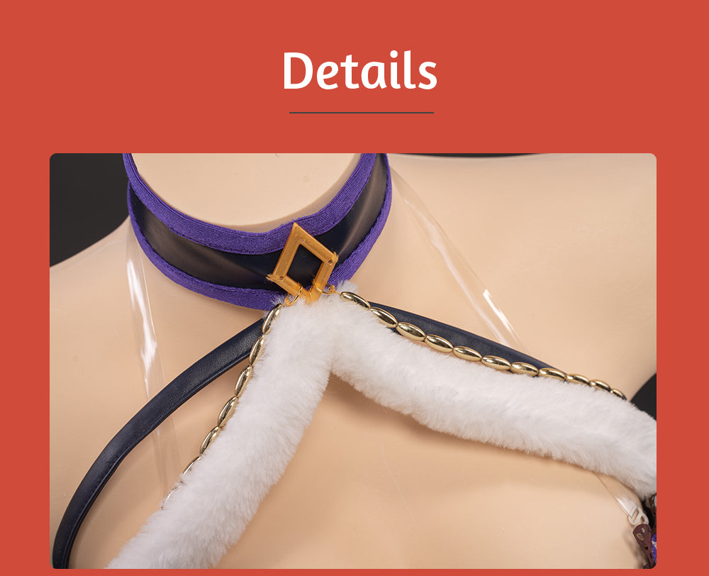 UWOWO Anime Fate Grand Order Scathach Cosplay Bunny Girl Costume Halloween Dress