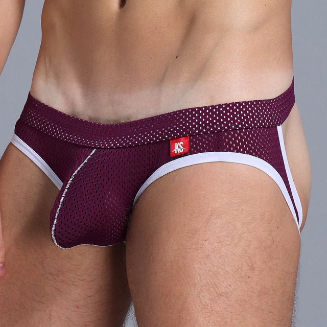 Sexy Gay Underwear Men Transparent Jockstrap String Homme Slip Sexy Erotic Homens Mens Thongs And G Strings Cueca Gay WJ