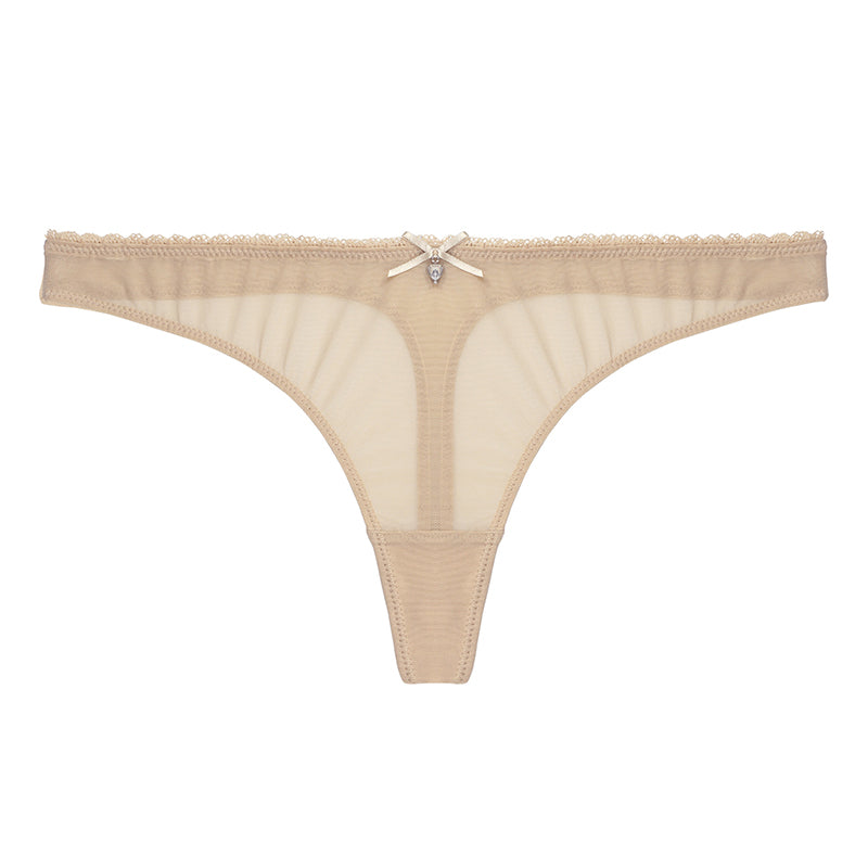 Varsbaby ultra-thin cup mesh lace underwear transparent unlined 1 bra+2 panties plus size bra set for ladies