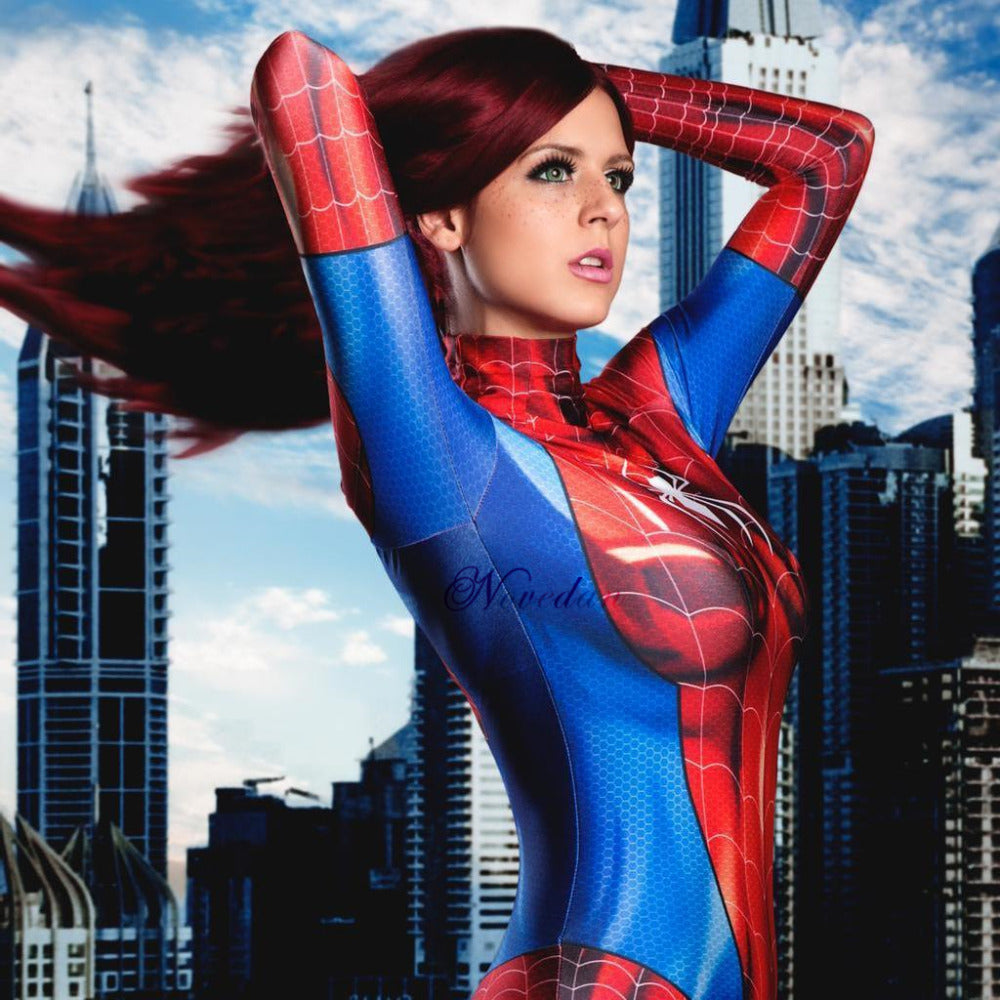 Sexy Black Cat Superhero Cosplay Costume For Women Halloween Costume Christmas Tight 3D Printing Jumpuit Bodysuit