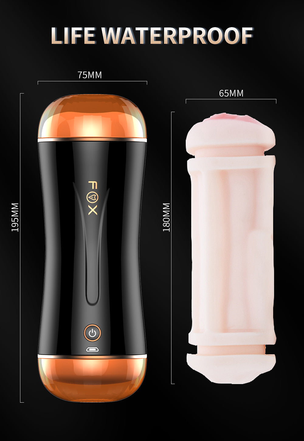 Masturbator Male 10 Speeds Vibrating Dual Channel Mouth Vagina Real Pussy Masturbator Erotic Sex Machine Adult Sex Toys for Men