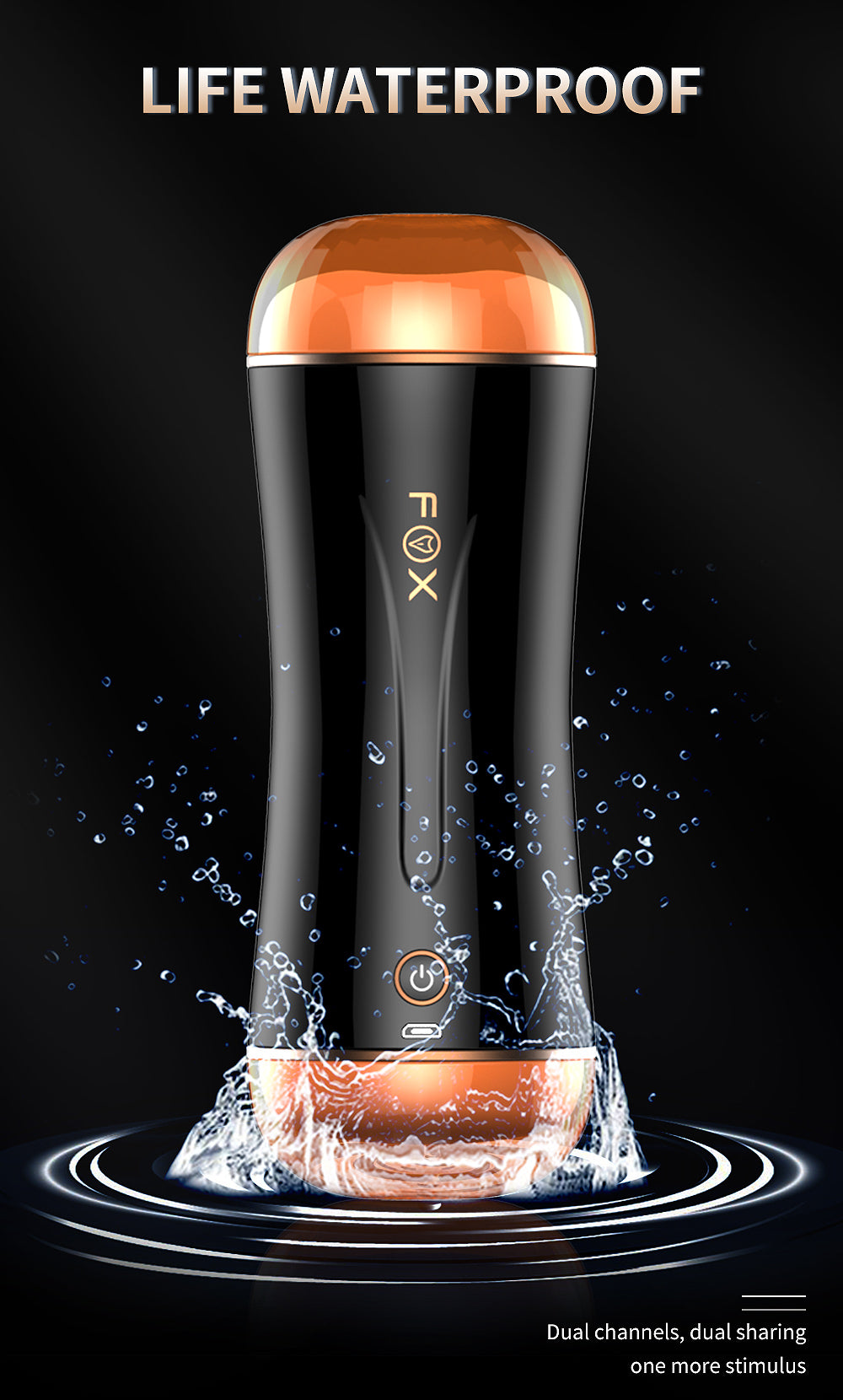 Masturbator Male 10 Speeds Vibrating Dual Channel Mouth Vagina Real Pussy Masturbator Erotic Sex Machine Adult Sex Toys for Men