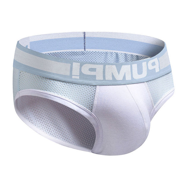 Ins Style Sexy Underwear Men Jockstrap Slip Mesh Soft Cotton Gay Man Underwear Bikini Men Briefs Lingerie Cueca Male Panties