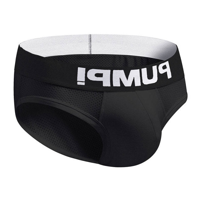Ins Style Sexy Underwear Men Jockstrap Slip Mesh Soft Cotton Gay Man Underwear Bikini Men Briefs Lingerie Cueca Male Panties